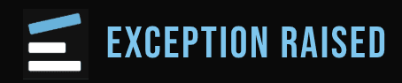 Exception Raised