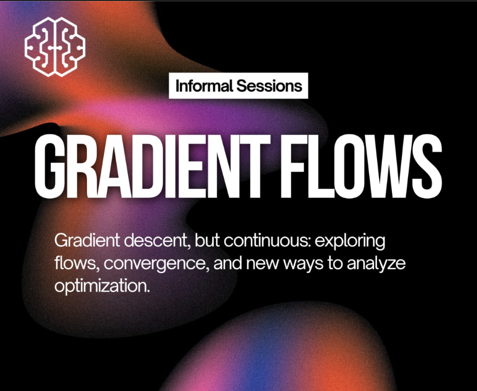AI Club Informals: Gradient Flows — event artwork